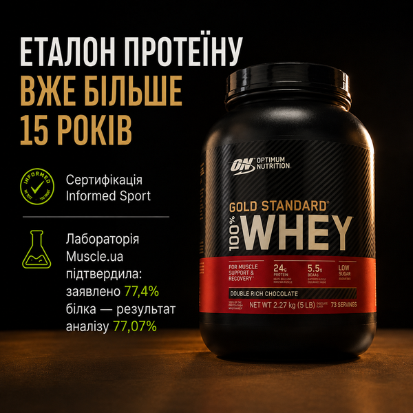 Протеин сывороточный Optimum Nutrition (USA) 100% Whey Gold Standard, 2270 г. 00219 фото