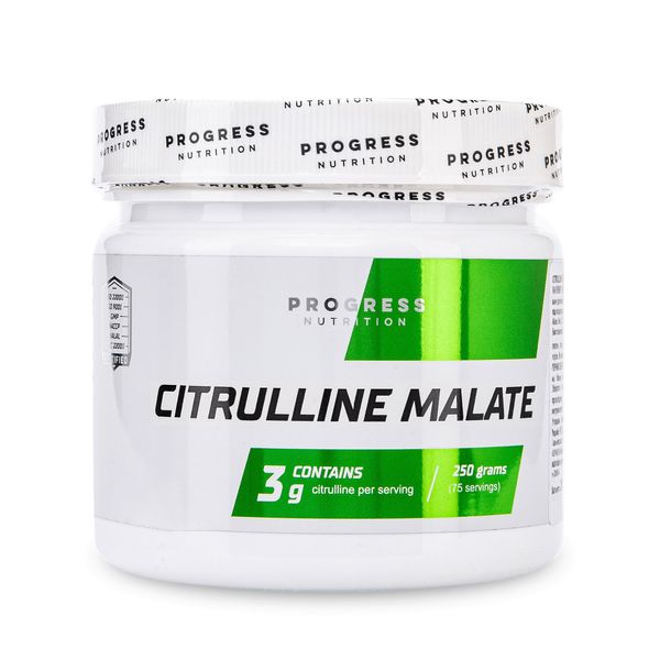 Цитрулін Progress Nutrition Citrulline malate, 250 г. (Блакитна малина) 05852 фото