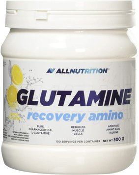 Глютамін All Nutrition Glutamine Recovery Amino, 500 г. 02252 фото