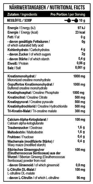 Креатин MST Creatine Kick, 300 г. 05844 фото