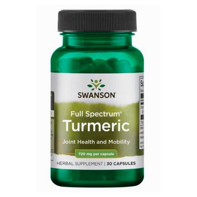 Куркумін Swanson Turmeric 720 mg, 30 капс. 124005 фото