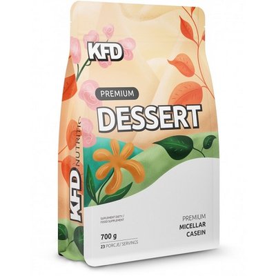 Протеїн казеїн KFD Dessert Micelar Casein, 700 г. (Кокос - Ваніль) 02321 фото