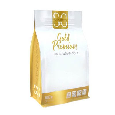 Протеїн сироватковий Sport Generation Gold Premium 100% Instant Whey Protein, 450 г. (Полуниця) 04558 фото