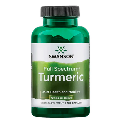 Куркумін Swanson Turmeric 720 mg, 100 капс. 124124 фото