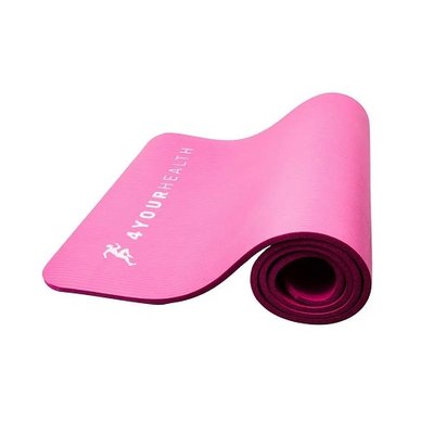 4YourHealth Килимок для йоги та фітнесу + чохол (180*61 см) Рожевий 0125 123528 фото