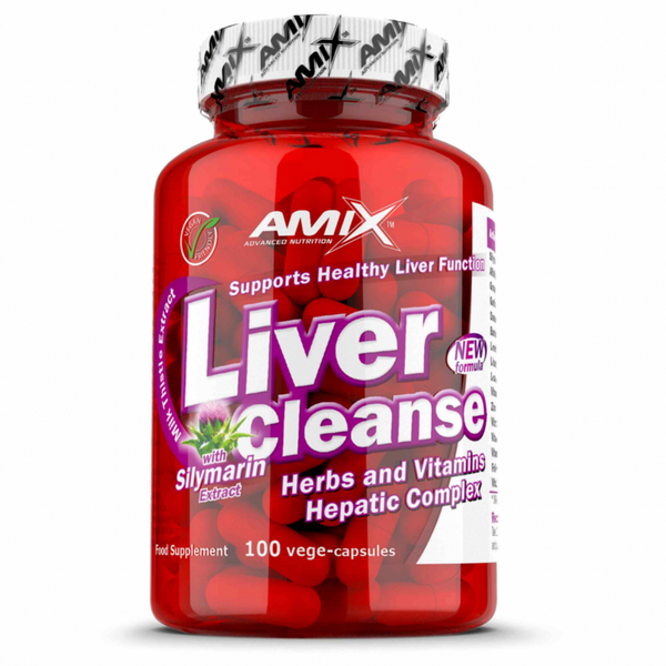 Добавка для печінки Amix Liver Cleanse 100 капс. 12429256 фото Добавка для печінки Amix Liver Cleanse 100 капс. 12429256 фото