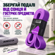 Резина Brave U петля для фітнесу фіолетова (40-55 кг 28 мм) 12429379 фото 7
