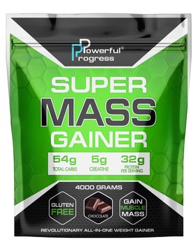 Гейнер Powerful Progress Super Mass Gainer, 4000 г. 03988 фото