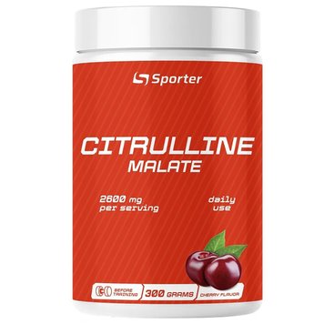 Цитруллин Sporter Citrulline powder, 300 г. 04941 фото