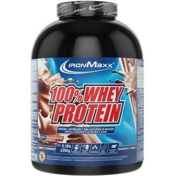 Протеїн сироватковий IronMaxx 100% Whey Protein, 2350 г. 06015 фото