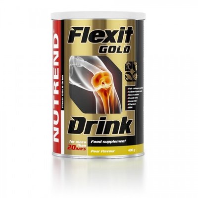 Добавка для суглобів Nutrend Flexit Gold Drink, 400 г (Груша) 02426 фото
