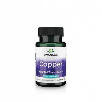 Хром Swanson Copper 2mg, 300 таб. 123268 фото