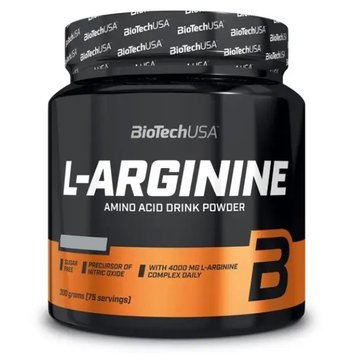 Аргінін BiotechUSA L-Arginine, 300 г. 100497 фото