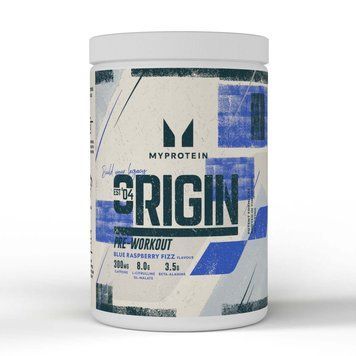 Предтренировочный комплекс Myprotein Origin Pre Workout 600 г. (Голубая малина) 12429560 фото