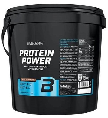 Протеїн комплексний BiotechUSA Protein Power, 4000 г. 03676 фото