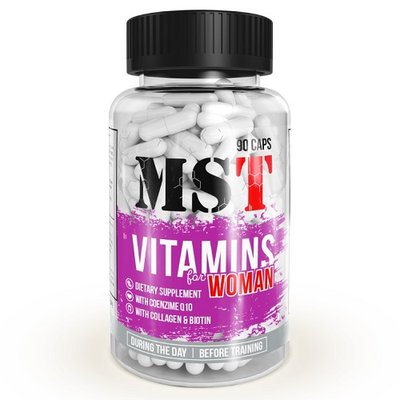 Витамины для женщин MST Vitamin for Women, 90 капс. 123487 фото