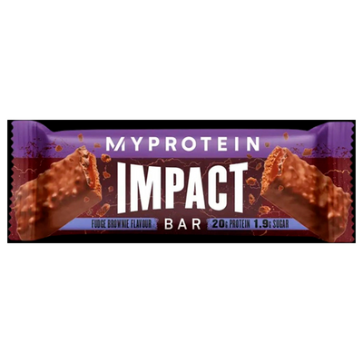 Протеїновий батончик Myprotein Impact Protein Bar, 64 г. (Карамель - горіх) 04949 фото