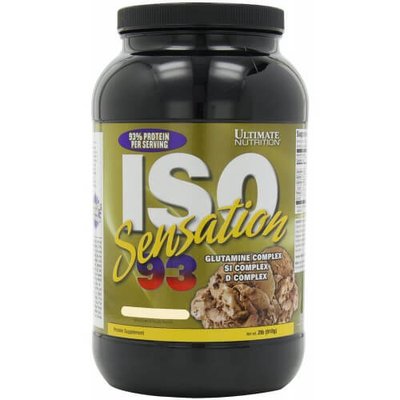 Протеин изолят Ultimate Nutrition ISO Sensation 93, 910 г. 01568 фото