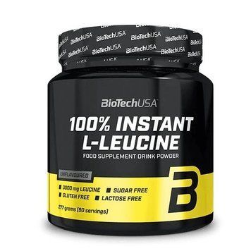 Амінокислоти BiotechUSA 100% Instant L-leucine, 277 г. 123838 фото