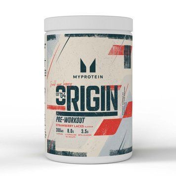 Предтренувальний комплекс Myprotein Origin Pre Workout 600 г. (Полуниця) 12429560 фото