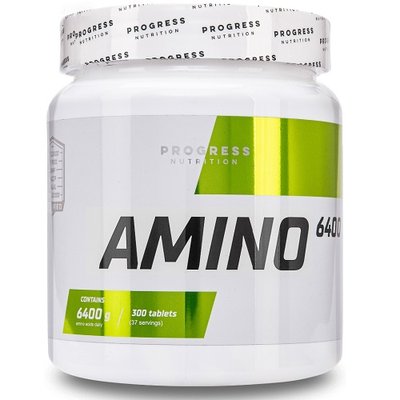 Амінокислоти Progress Nutrition Amino 6400, 300 таб. 122565 фото