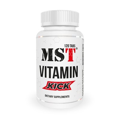 Мультивітаміни MST Vitamin Kick, 120 таб. 123421 фото