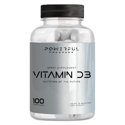 Вітамін Д Powerful Progress Vitamin D3, 100 капс. 124415 фото