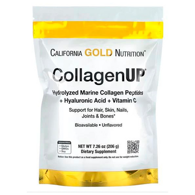 California Gold Nutrition Collagen UP, 206 г. 123977 фото