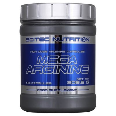 Scitec Nutrition Mega Arginine, 140 капс. 121274 фото