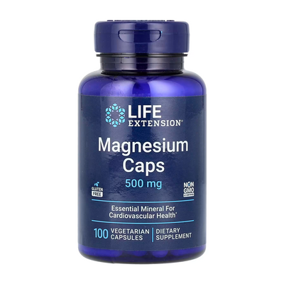 Магній Life Extension Magnesium 500 mg, 100 веган капс 124520 фото