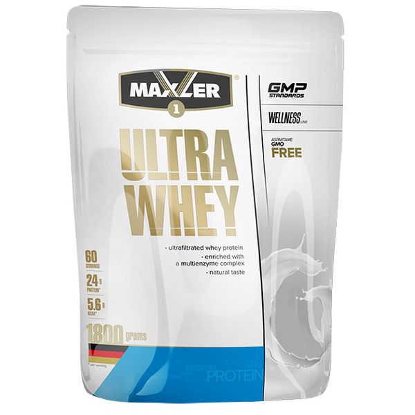 Протеин сывороточный Maxler Ultra Whey, 1800 г. 03882 фото