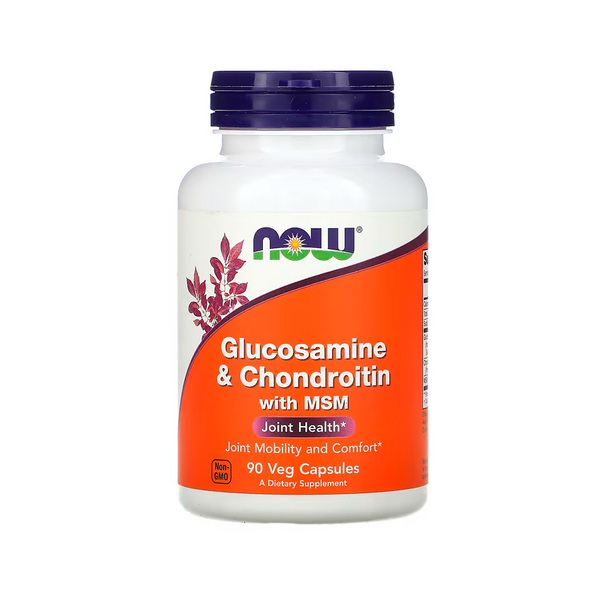 Добавка для суставов NOW Glucosamine Chondroitin 60 табл. 1224070 фото