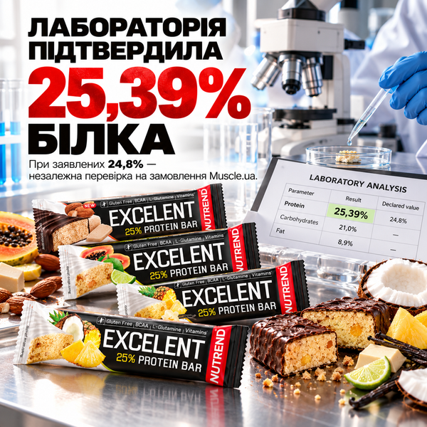 Протеїновий батончик Nutrend Excelent Protein bar, 85 г. 02409 фото