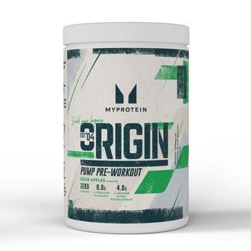 Предтренировочный комплекс Myprotein Origin Pre Workout 600 г.(Яблоко) 12429560 фото