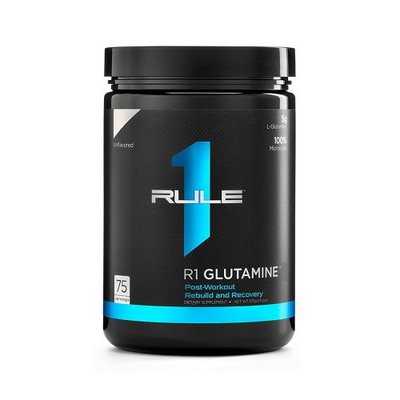 Rule One (R1) Glutamine, 375 г. (Без смаку) 03238 фото