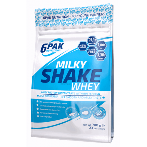 Протеин сывороточный 6PAK Nutrition Milky Shake, 700 г. 00765 фото