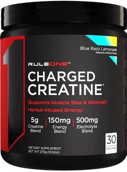 Креатин Rule One (R1) Charged Creatine, 240 г. 03683 фото