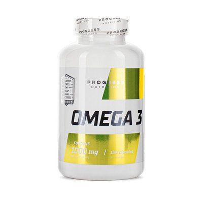 Омега Progress Nutrition Omega 3, 180 капс. 123202 фото