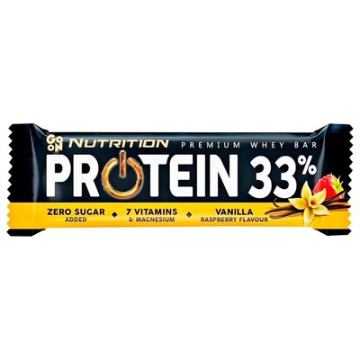Протеїновий батончик GO ON Protein Bar 33%, 50 г. 02914 фото