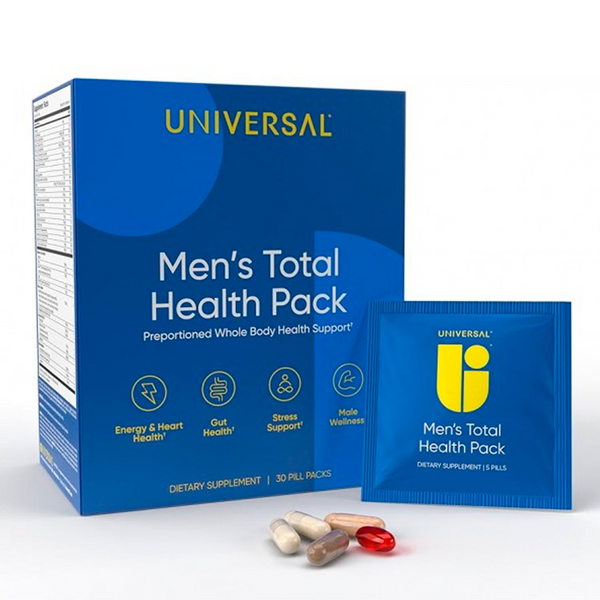 Мультивитамины Universal Men's Total Health Pack, 30 пакетиков 124653 фото