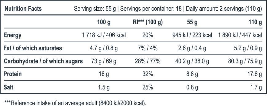 Гейнер Progress Nutrition Hard Mass, 4000 г. 122479 фото