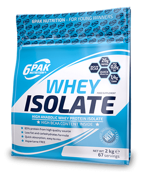 Протеїн ізолят 6PAK Nutrition Whey Isolate, 700 г. 00508 фото