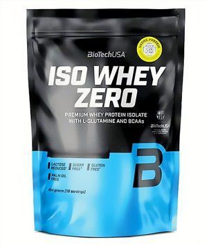Протеин изолят BiotechUSA Iso Whey Zero, 454 г. 00196 фото