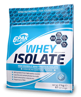 6PAK Nutrition Whey Isolate, 700 г. (Білий шоколад) 00508 фото
