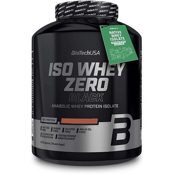 Протеїн ізолят BiotechUSA Iso Whey Zero Black, 2270 г. 123192 фото