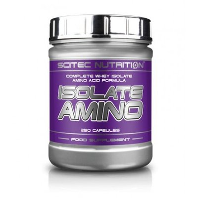 Аминокислоты Scitec Nutrition Isolate Amino, 250 капс. 100749 фото