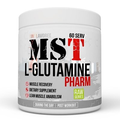 Глютамин MST Glutamine Pharm, 300 г. 123150 фото