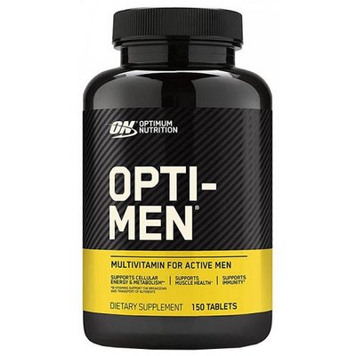 Вітаміни для чоловіків Optimum Nutrition (USA) Opti-Men, 150 таб. 100611 фото
