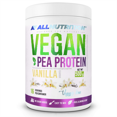 Протеїн рослинний All Nutrition Vegan Pea Protein, 500 г. 04743 фото