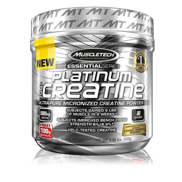 Креатин Muscletech Platinum Creatine, 400 г. 101160 фото